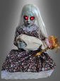 Zombie Girl with weeping Doll animated 