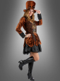 Steampunk Fashion Kleid braun 