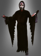 Deluxe Scream Costume Adult wiht Blood Mask 