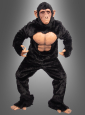 Complete Chimpanzee Costume Adult 