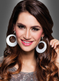 Disco Earrings silver 