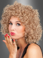 Lockenkopf Perücke Dauerwelle Damen blond 
