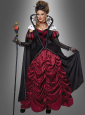 Queen of Hearts Gown Deluxe Costume 