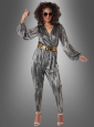 Disco Kostüm Jumpsuit Super Nova 