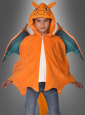 Glurak Kostüm von Pokemon Kinder 