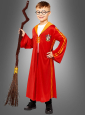 Rote Quiddich Robe Kinder aus Harry Potter 