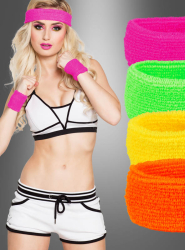 Product image 2 of the product “80s Sweat Band Kit in bright colors ”