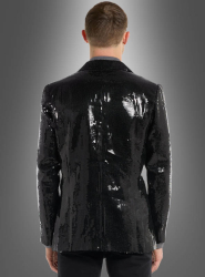 Artikelbild 2 des Artikels “Pailletten Jackett Herren Schwarz “