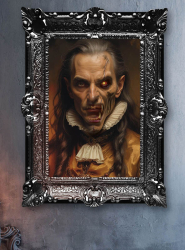 Product image 2 of the product “Large Lenticular Portrait Vampire 60x40cm ”