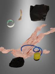Product image 2 of the product “Inflatable corpse in body bag 178cm ”