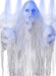 Artikelbild 2 des Artikels “Schwebende Geister Köpfe animiert 65x100cm “