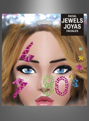 Product image 2 of the product “80s Jewels Face Tattoo ”
