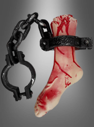 Artikelbild 2 des Artikels “Dekoration Horror abgehackter Fuß an Kette “