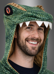 Product image 2 of the product “Dino T-Rex Poncho Costume Adult ”