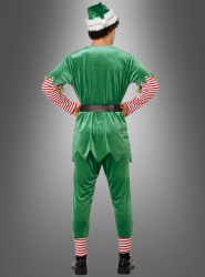 Product image 2 of the product “Green Christmas Elf Costume Adult ”