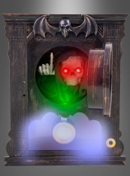 Artikelbild 2 des Artikels “Animierte Geisteruhr 25cm Halloween Deko “
