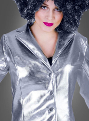 Product image 2 of the product “Disco Fever Metallic Jacket gold or silver ”