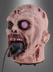 Product image 2 of the product “Animated Rat-eating Zombie Head 25cm ”