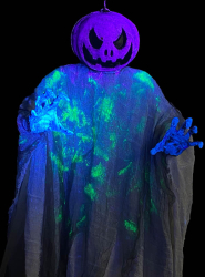 Product image 2 of the product “Hanging Pumpkin Man 90cm UV ”