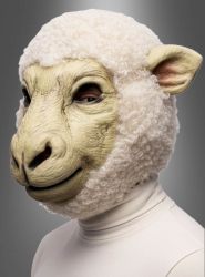 Product image 2 of the product “Sheep Mask with Fur Adult ”