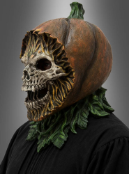 Product image 2 of the product “Scary Skull Pumpkin Mask Latex ”