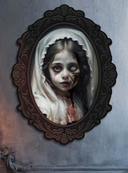 Artikelbild 2 des Artikels “Ovale Wackelbilder Halloween Deko 35x48cm “