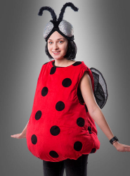 Product image 2 of the product “Plush Ladybug Costume unisex ”