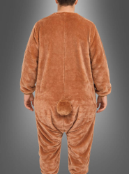 Product image 2 of the product “Waschable Basic Plush Jumpsuit for Animal Costumes ”
