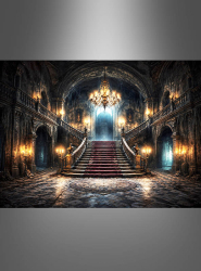 Artikelbild 2 des Artikels “Spukschloss Freitreppe Fotowand 170x200cm “