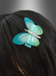 Artikelbild 2 des Artikels “Haarclip Schmetterling mit Glitter “