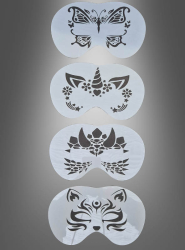 Product image 2 of the product “Makeup Stencils, 4 Designs ”