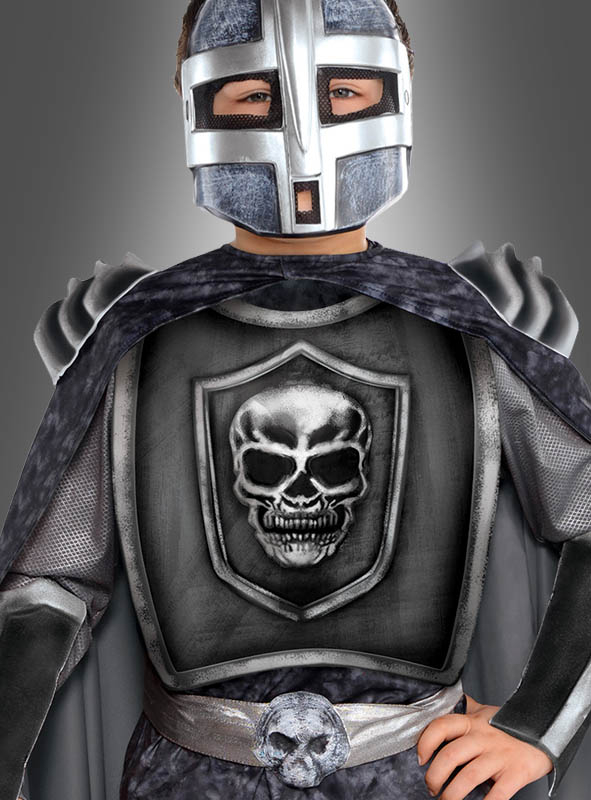 Ritterrüstung Kinder mit Totenkopf Dunkler Ritter Kinderkostüm | eBay