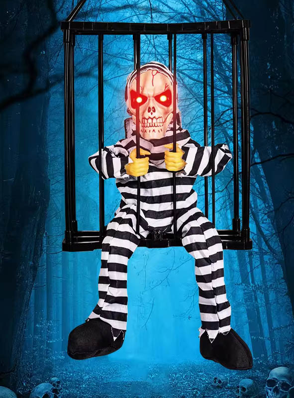 Animated Figures in a Cage 