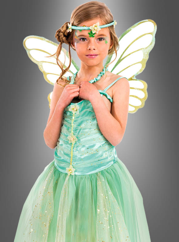 Fairy Children Costume green 