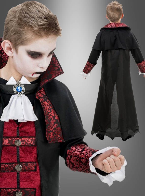 Noble vampire costume for children 