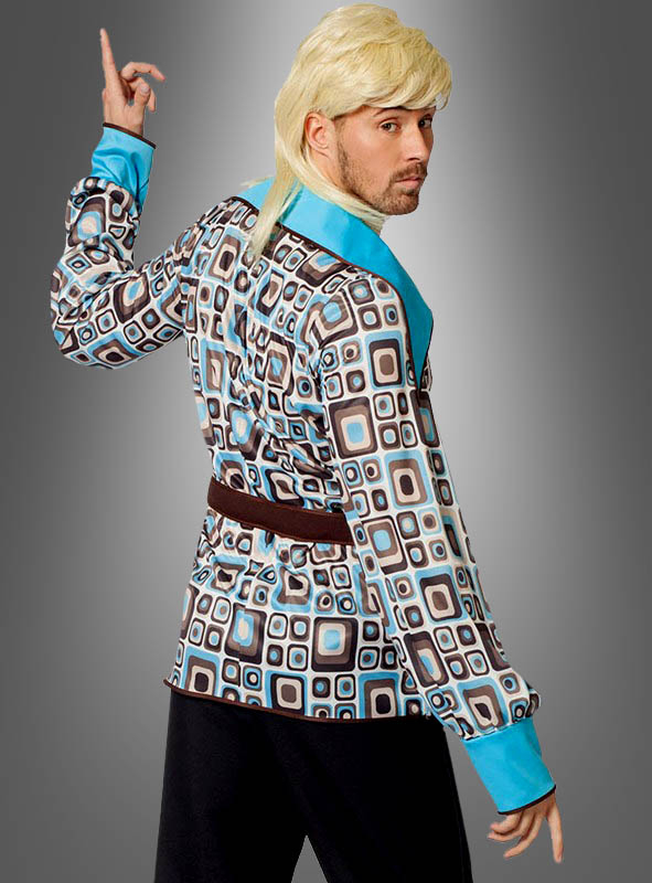 70er Retro Star Herrenhemd 