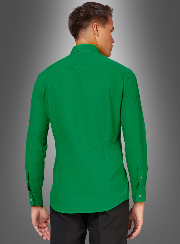 Grünes Langarm Hemd 