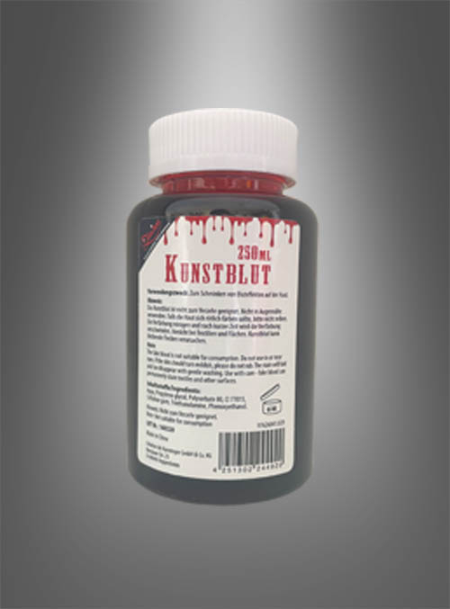 Artificial blood bottle viscous 250 ml 