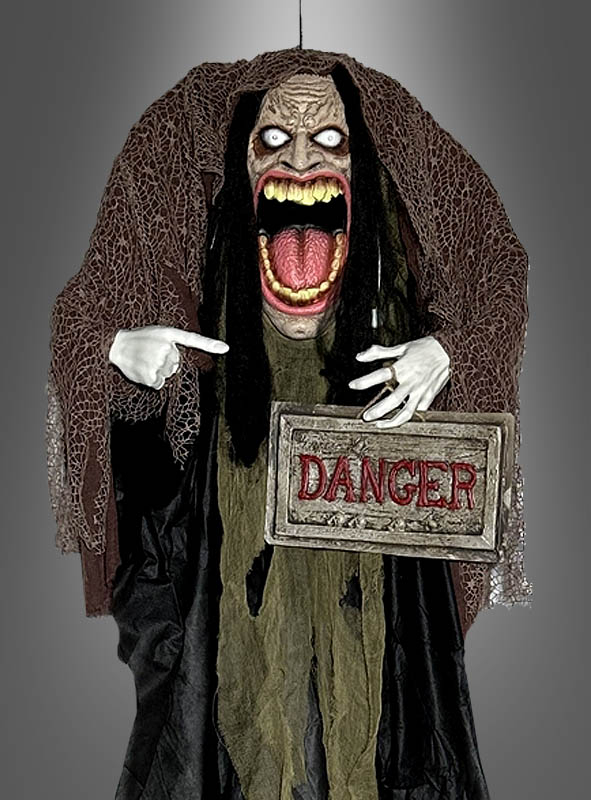 Hanging Big Mouth Reaper 183cm animated 