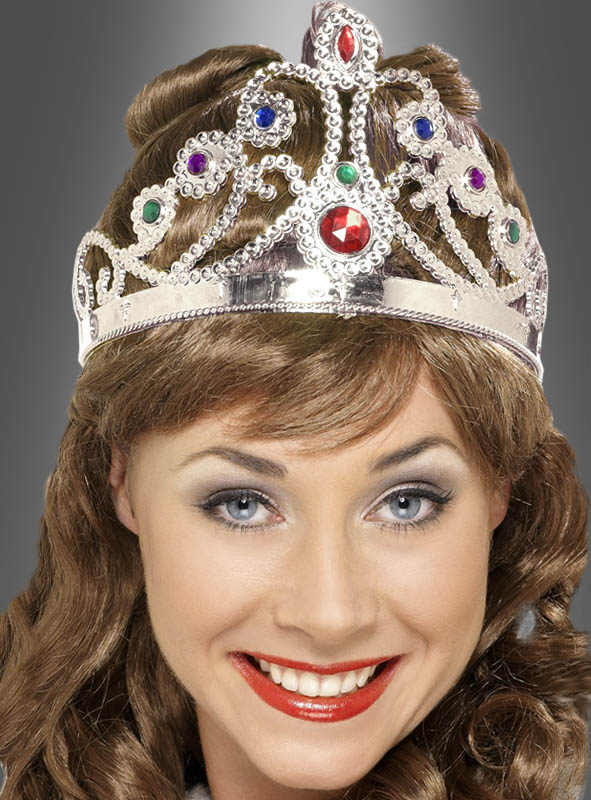 Krone für Königin silber oder gold 