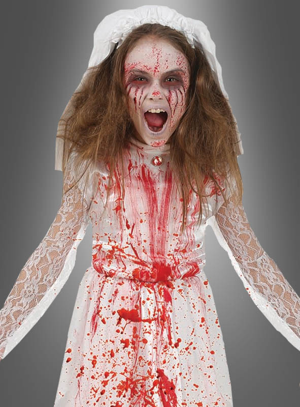 Zombie Braut Kinder Halloween Kostüm 