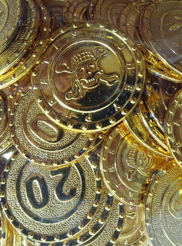 Piraten Geld Goldschatz 