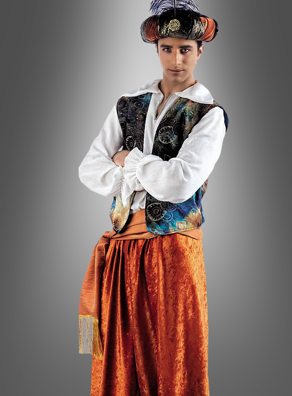 Karneval Herren Araber Prinz Aladdin Kostüm Bollywood Aladdin Kostüm Outfit Nue.