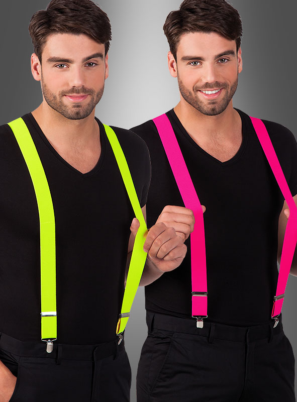 Neon Hosentrager Fur Damen Und Herren Bei Kostumpalast