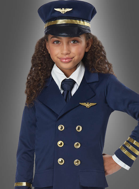 Airplane Captain Costume for Children 