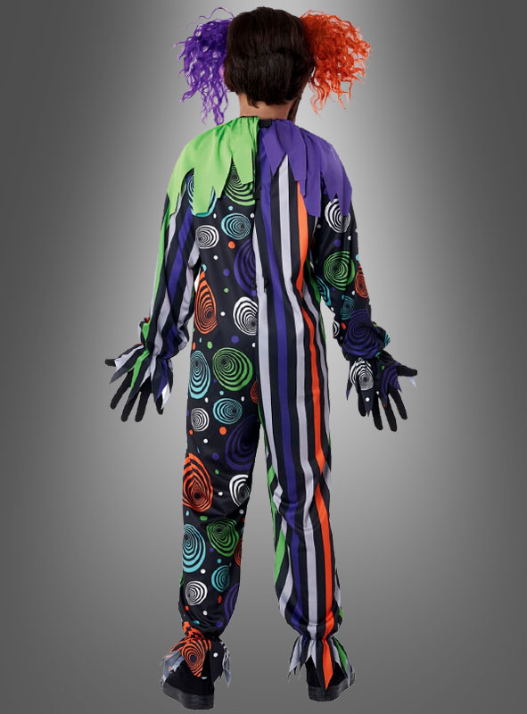 Neon Nightmare Clown Boy Children 