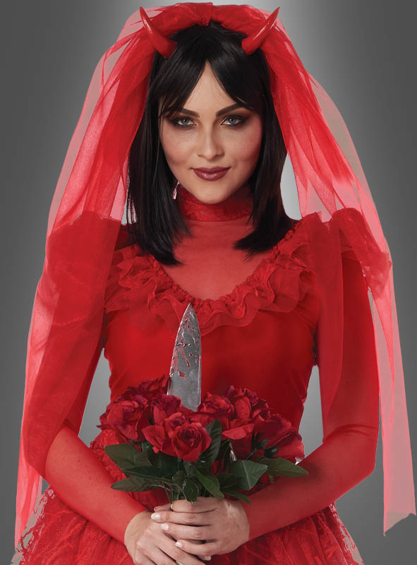 Red Devils Bride Costume 