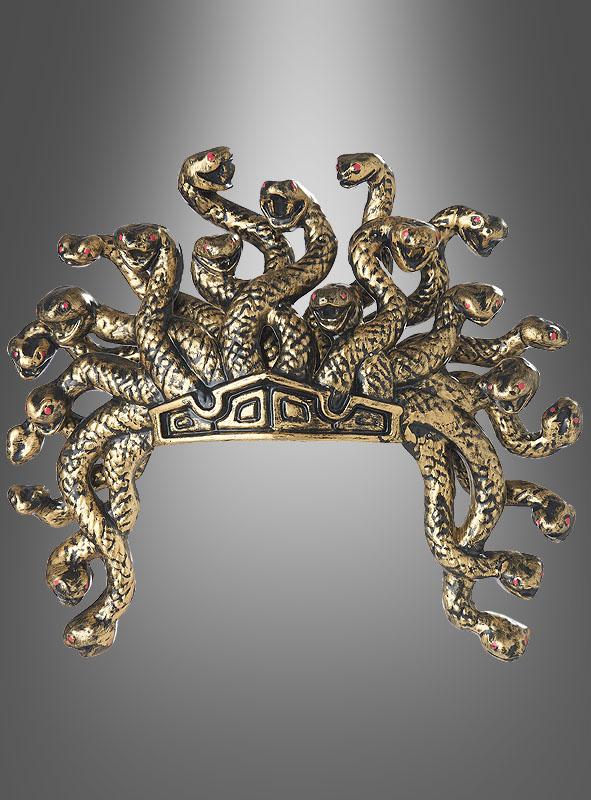 Medusa Schlangen Kopfschmuck 