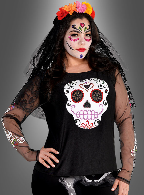 Tag der Toten lepni.me Damen Tank-Top Dia de los Muertos