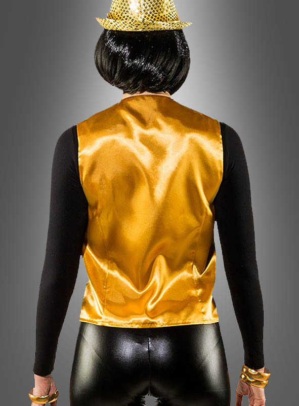 Sequin Vest for Women golden or black 